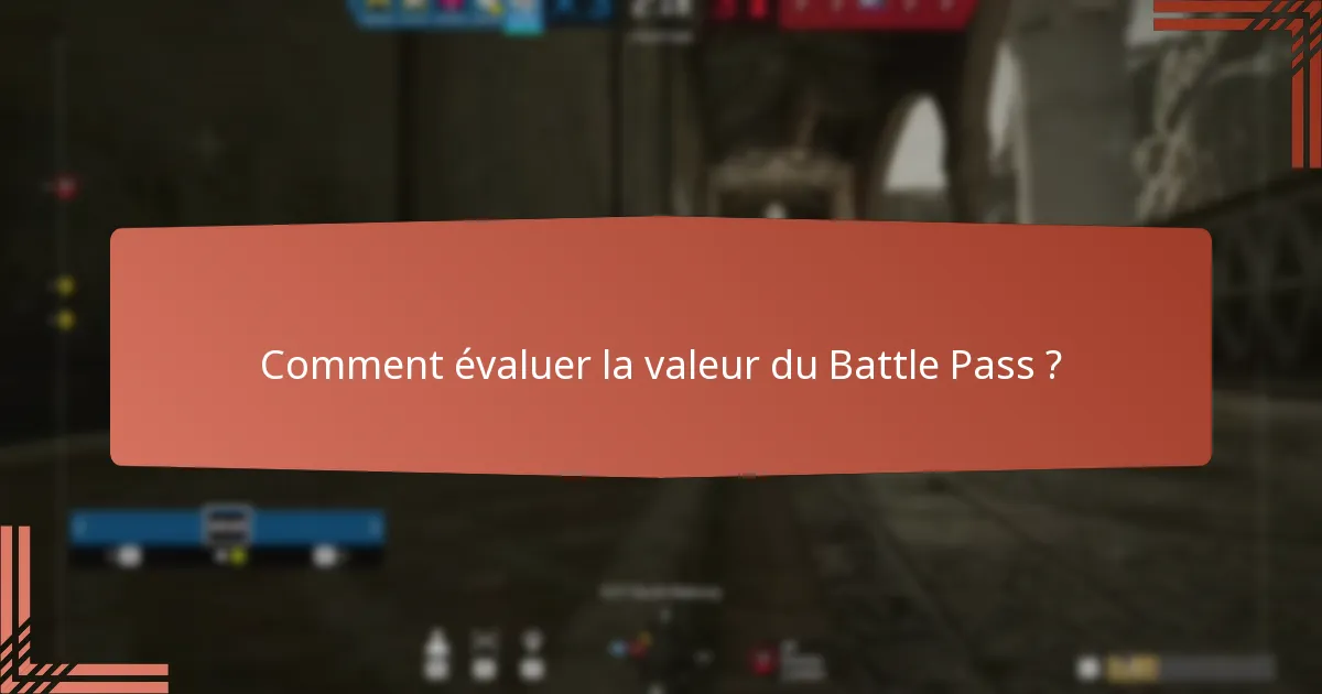 Quelles améliorations cosmétiques sont incluses dans le Battle Pass ?