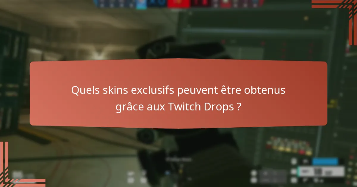Comment les Twitch Drops peuvent-ils conduire à gagner de la monnaie dans le jeu ?